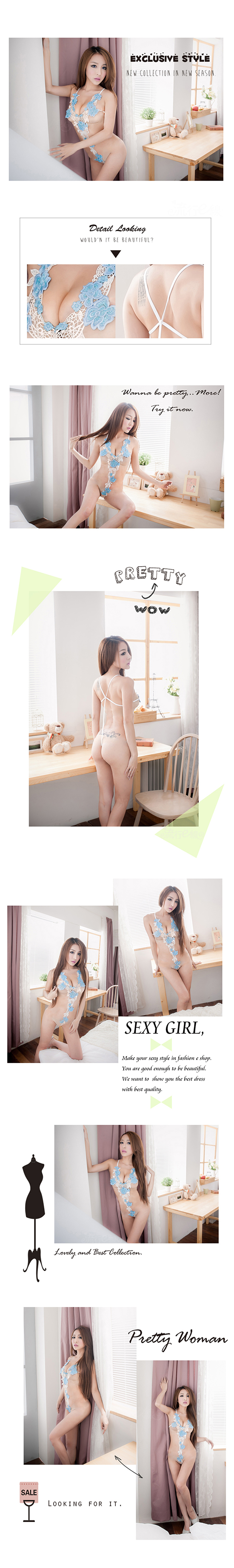 情人節 情趣內衣褲 性感連身衣 情趣比基尼